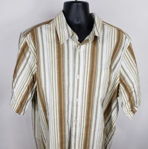 KINGSIZE Big & Tall Men's Tan Stripe Cotton Short